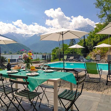 Dascio Emotion Ferienwohnung Mit Terrasse Am See Bagian luar foto
