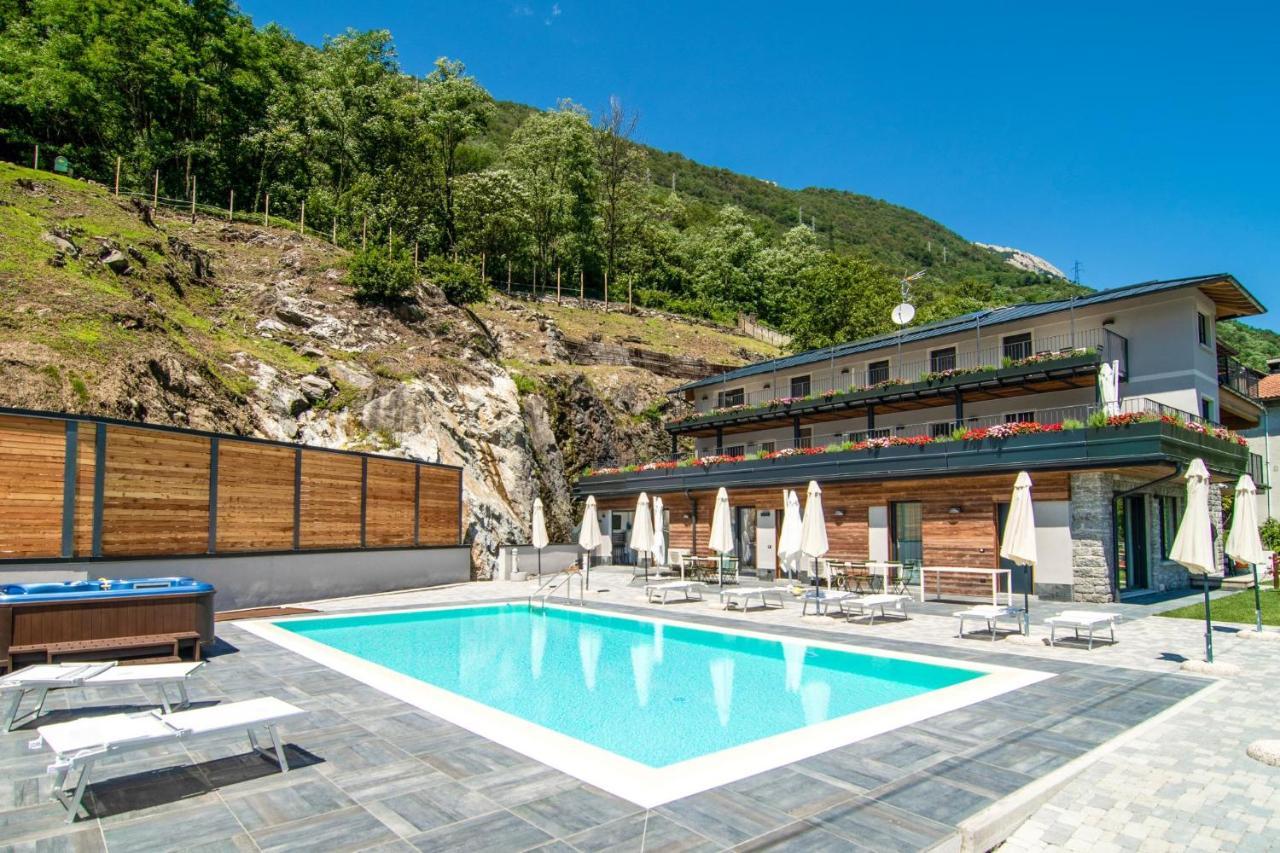 Dascio Emotion Ferienwohnung Mit Terrasse Am See Bagian luar foto
