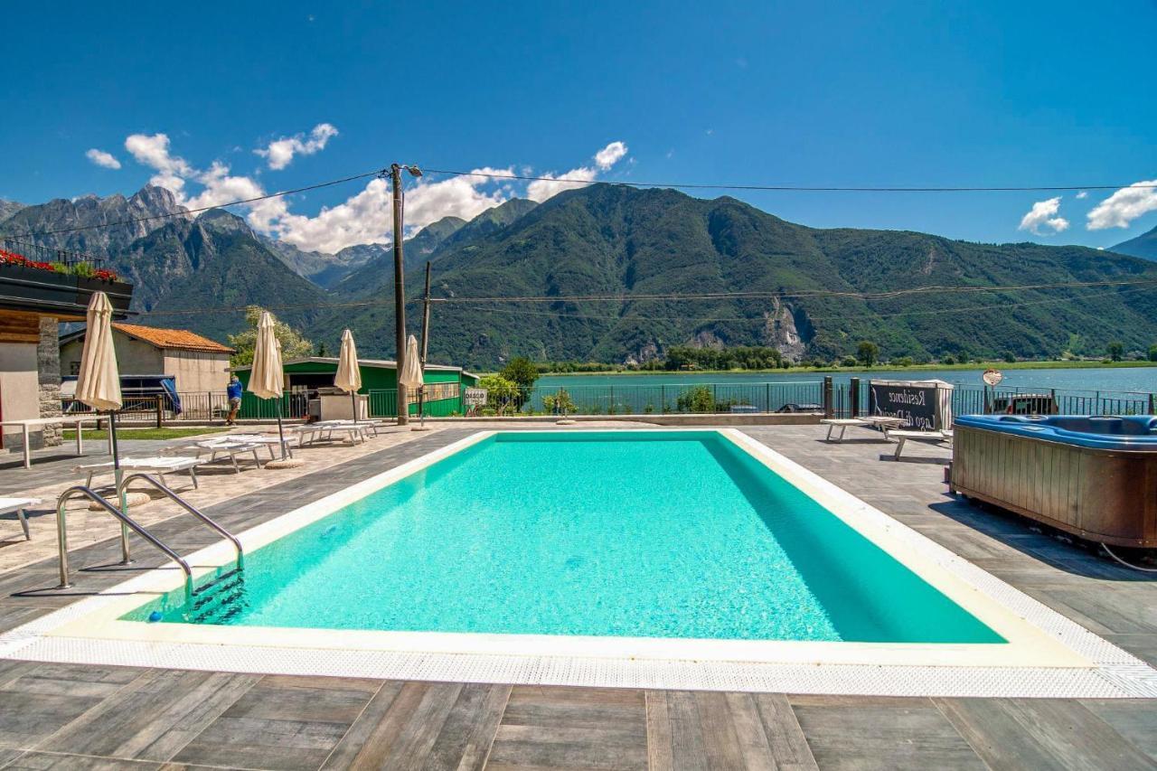 Dascio Emotion Ferienwohnung Mit Terrasse Am See Bagian luar foto