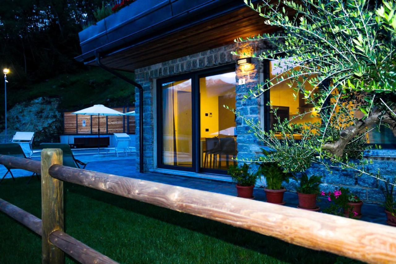 Dascio Emotion Ferienwohnung Mit Terrasse Am See Bagian luar foto