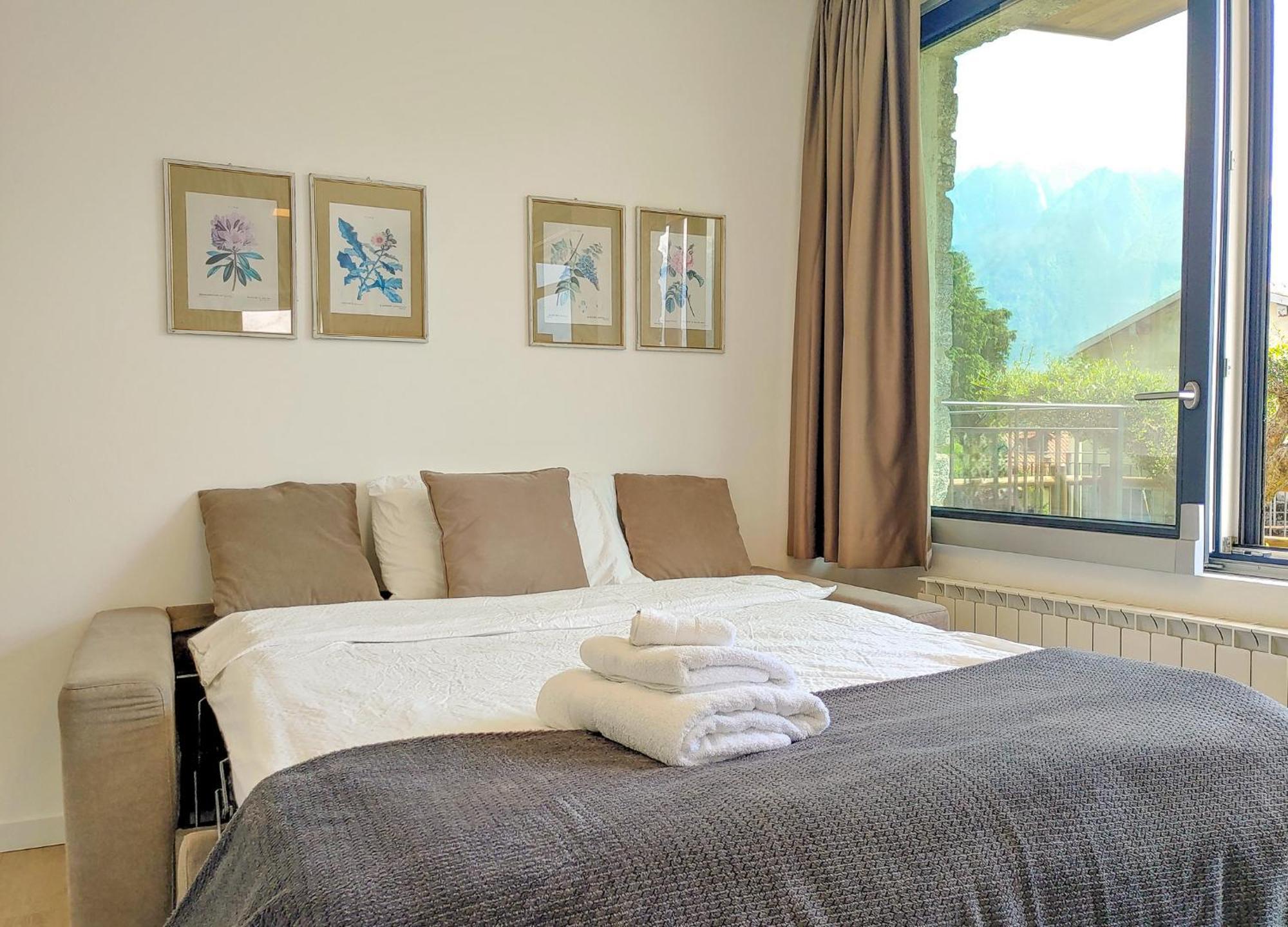 Dascio Emotion Ferienwohnung Mit Terrasse Am See Bagian luar foto