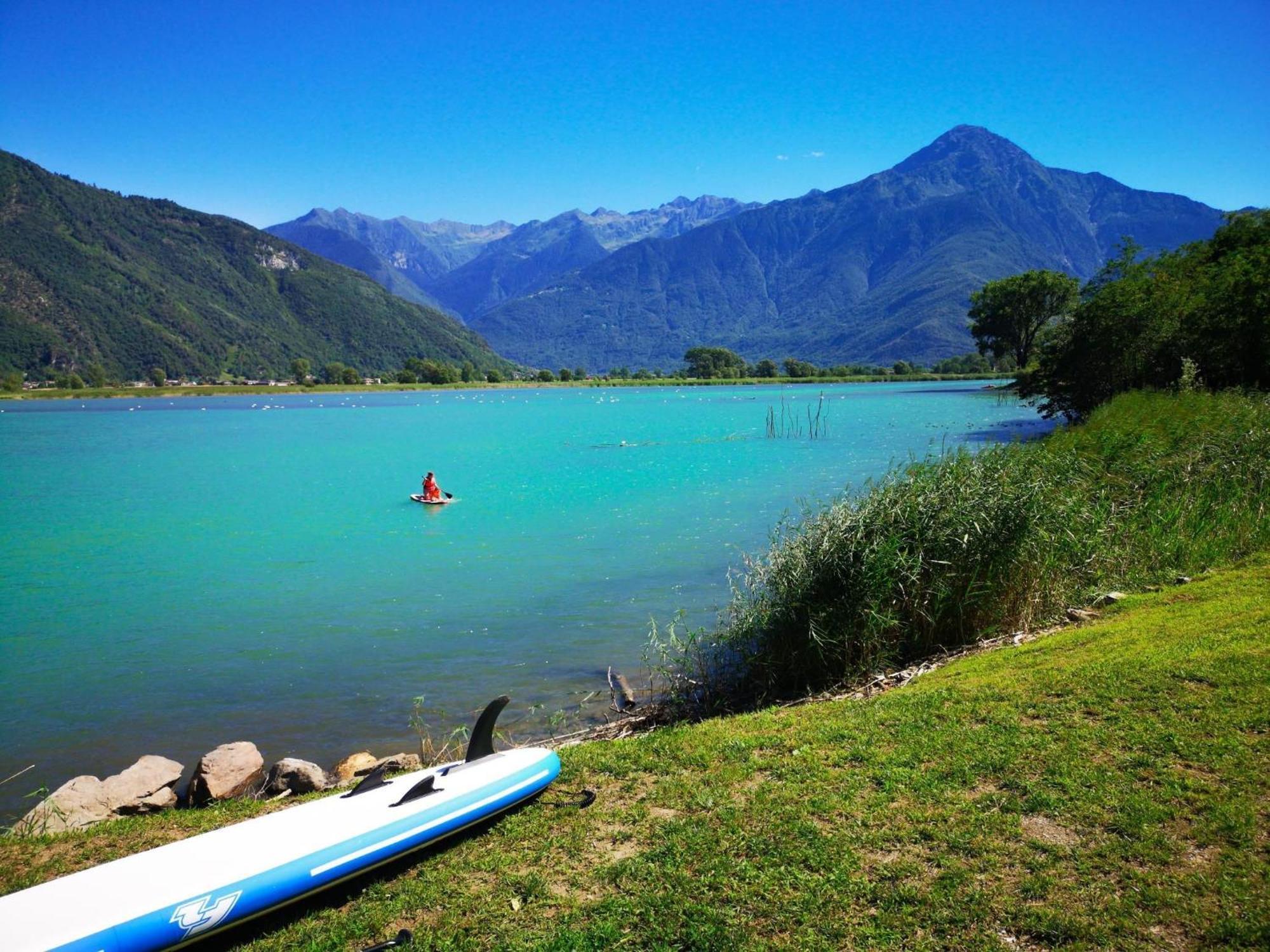 Dascio Emotion Ferienwohnung Mit Terrasse Am See Bagian luar foto
